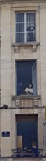 façade Caen trompe l'oeil