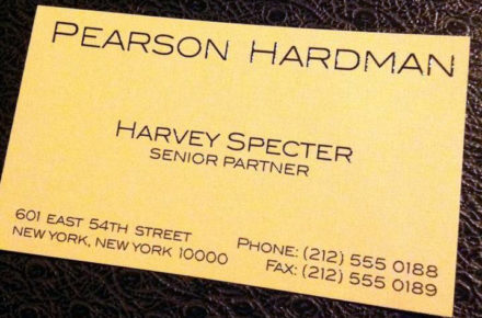 suits Harvey Specter