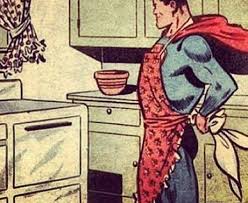 superman papa au foyer