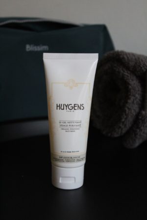 Le gel nettoyant visage Infusion Blanche de Huygens
