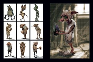 dobby-art-of-harry-potter-livre