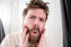 implantation et densité de barbe