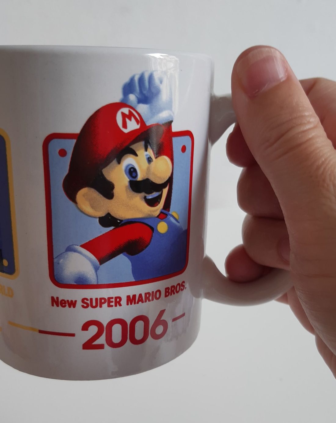 mug super mario jeux videos
