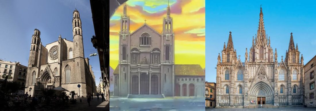 Les Mystérieuses cités d'or S1E1 Cathédrale de Barcelone Et Santa Maria del Mar