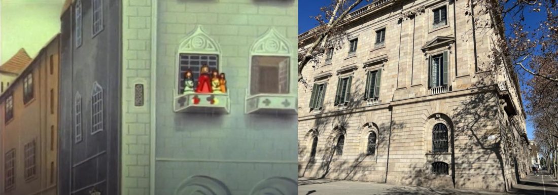 la llotja de mar Barcelone mysterieuses cités d'or S1E1