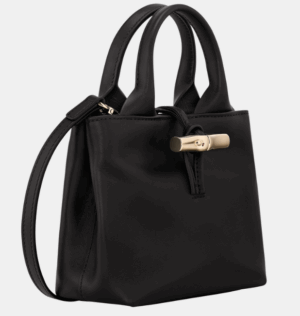 sac à main noir marque longchamps